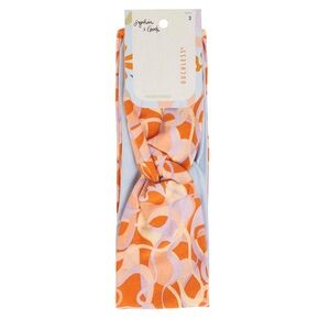 🧺🌷 Goody x Sophia Yeshi Head Wraps 2 Ct | Bold Print NWT 🧡✨